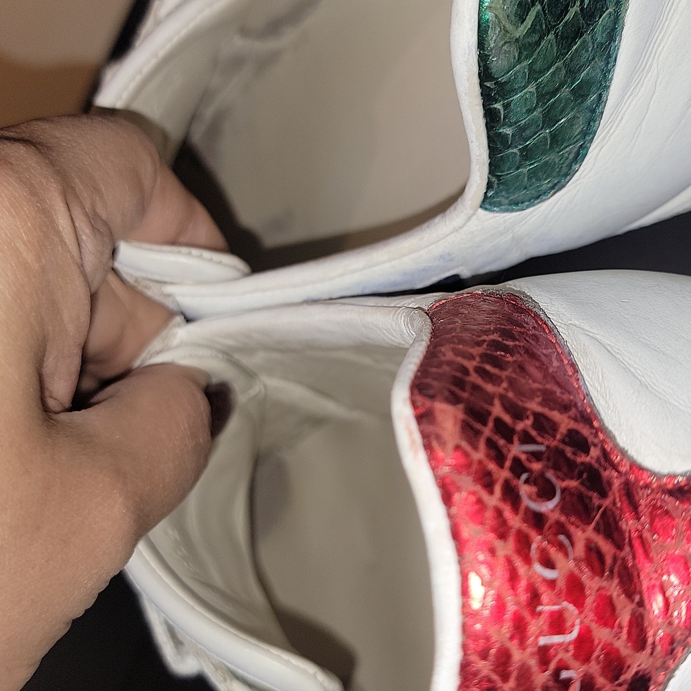 Authentic Gucci star sneaker shoes - Picture 12 of 14